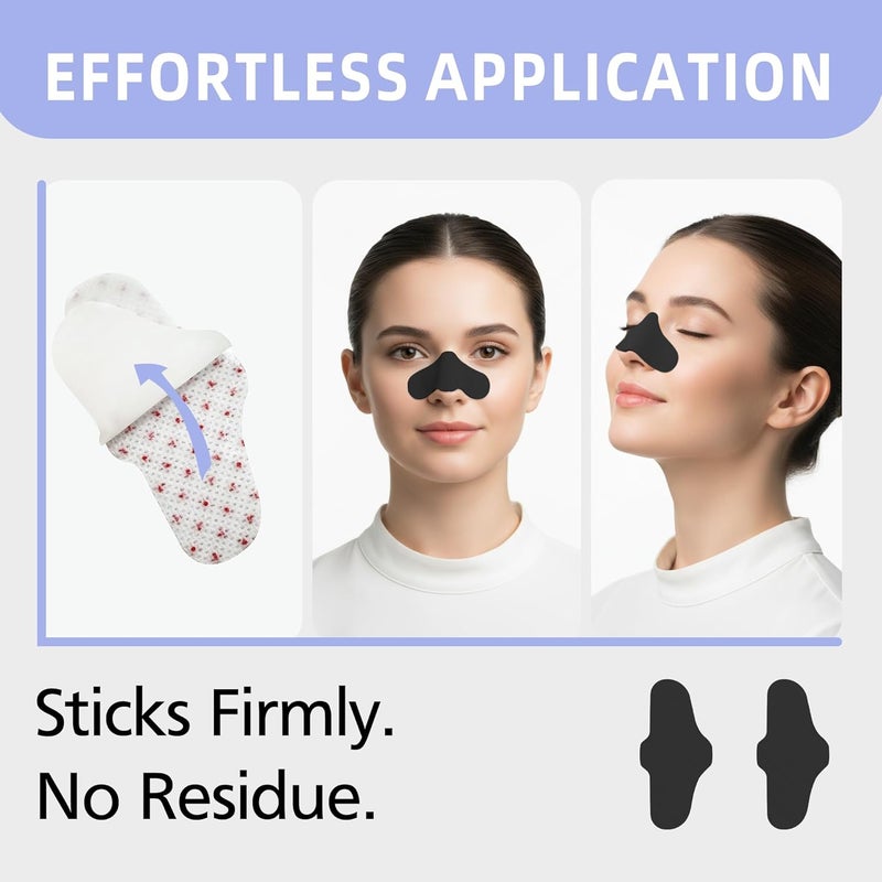 DKUUPEX Winter Nose Bandage 2-Pack – UV Nose Sun Protection Patches for Cold Weather – Lightweight Nose Guard for Outdoor Use - Image 2